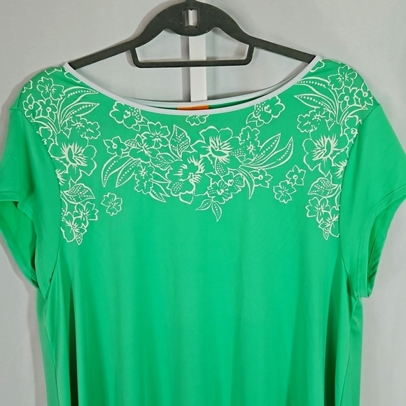 Ruby Rd Green Dress Size Large - Picture 2 of 7